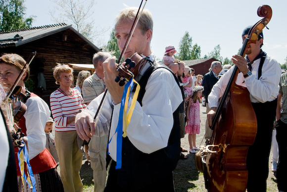 Midsommar på Hägnan, Luleå. Midsommarfirande på Hägnan i Luleå.
