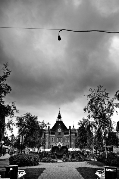 Rådhusesplanaden, Umeå. Fotograf Lars-Göran Norlin