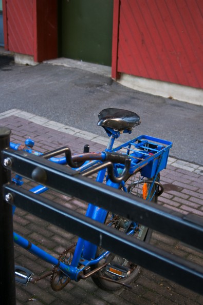 Cykel. Fotograf Lars-Göran Norlin