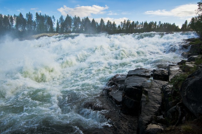 Storforsen. Fotograf Lars-Göran Norlin