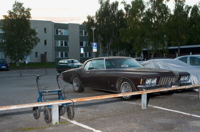 Parkering, Mariehem, Umeå. Fotograf Lars-Göran Norlin