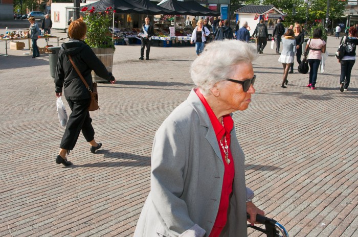 Rådhustorget, Umeå. Fotograf Lars-Göran Norlin