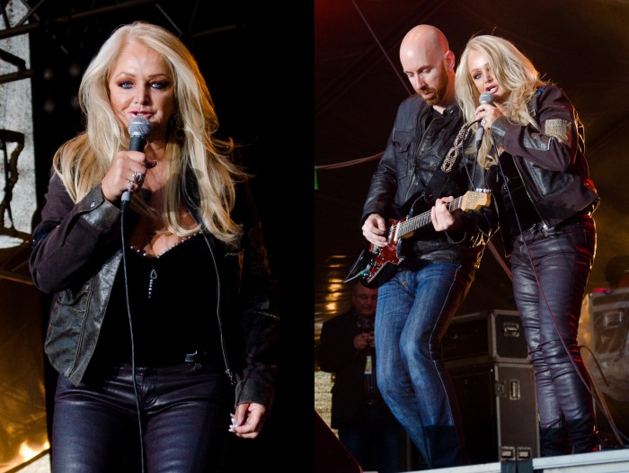 Bonnie Tyler. Fotograf Lars-Göran Norlin