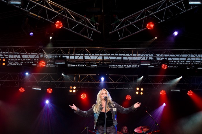 Bonnie Tyler. Fotograf Lars-Göran Norlin