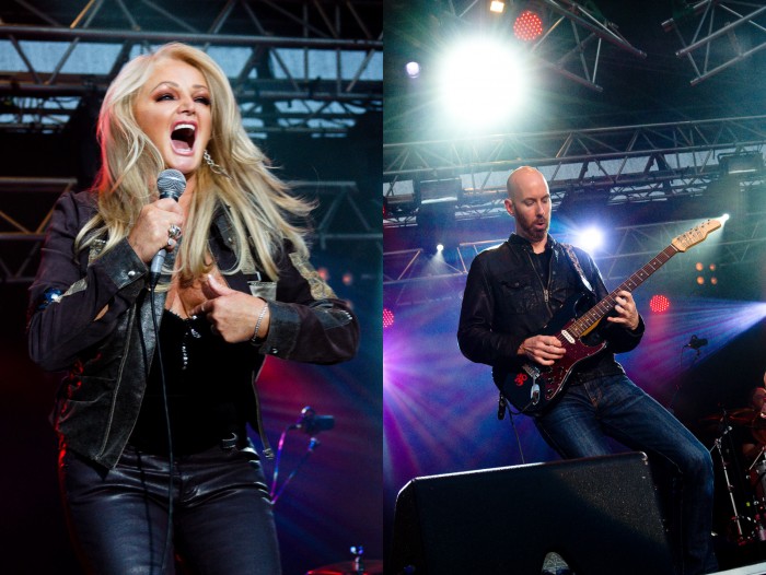 Bonnie Tyler. Fotograf Lars-Göran Norlin