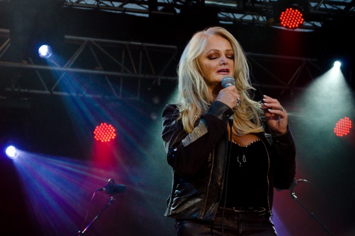 Bonnie Tyler. Fotograf Lars-Göran Norlin