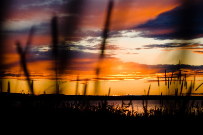 Vid älven, Bälinge, Luleå.