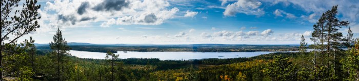 Utsikt från Bälingeberget.