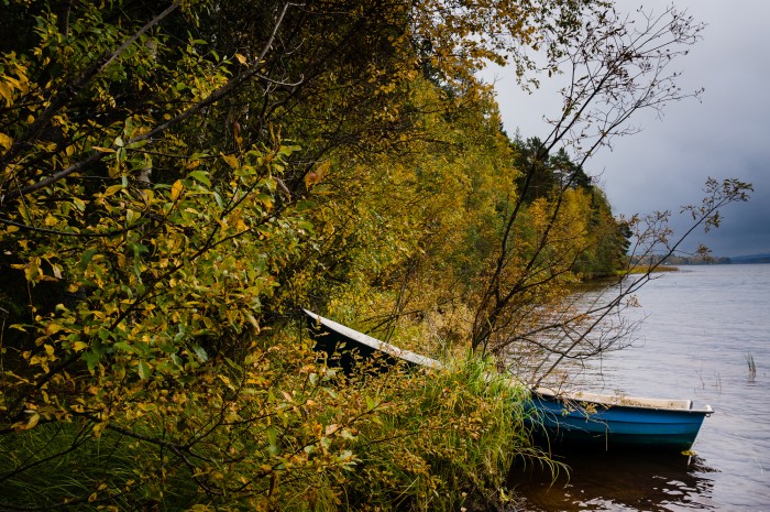Båt i Alviksträsk