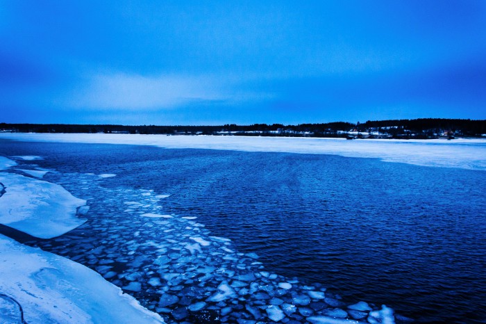Gäddvik, Luleå, 10 april 2014.