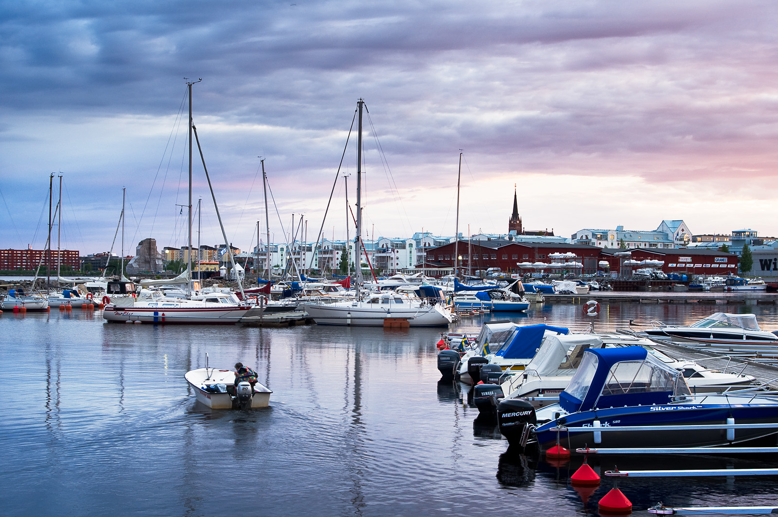 Ettans båthamn, Luleå.