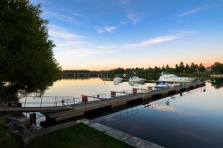 Båtbrygga, Umeå.