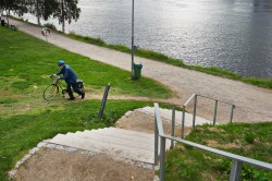 Vid Strandpromenaden, Umeå.