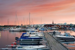 Ettans båthamn, Luleå. Fotograf Lars-Göran Norlin