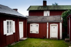Kyrkstugor, Gammelstad, Luleå. Fotograf Lars-Göran Norlin